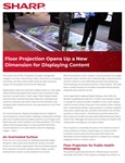 Floor Projection Opens Up a New Dimension for Displaying Content