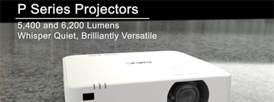 P547UL and P627UL Entry Installation Projectors