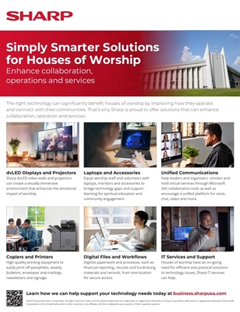 Simply Smarter Solutions for Houses of Worship