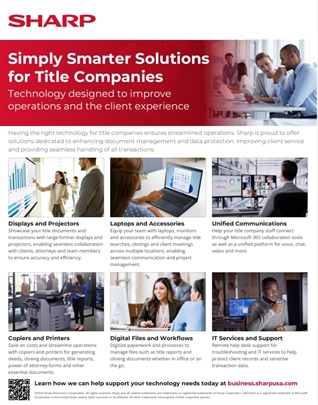 Simply Smarter Solutions for Title Companies