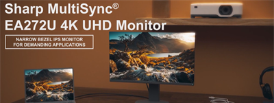 Sharp MultiSync® EA272U Desktop Monitor