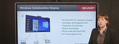 Product Demo: Solving today's business challenges with the Windows collaboration display from Sharp