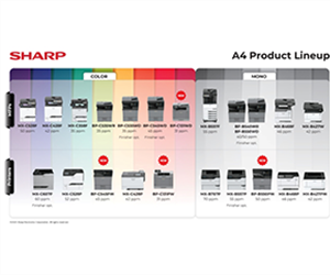 Sharp A4 Copier & Printer Lineup