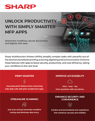 Unlock Productivity with Simply Smarter MFP Apps