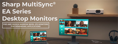 Sharp MultiSync® EA Series FHD and WUXGA Displays