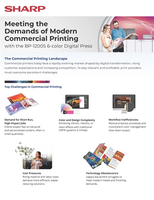 Meeting the Demands of Modern Commercial Printing
