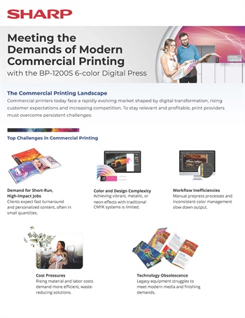 Meeting the Demands of Modern Commercial Printing