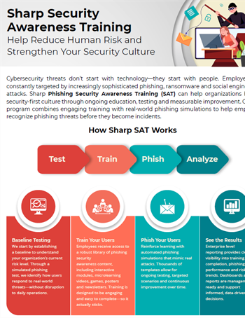 Sharp Security Awareness Training (SAT)