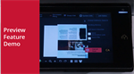 Preview Feature Demo on the Sharp BP Advanced Series MFP