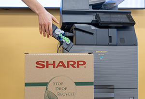 Stop Drop Recycle: An Earth Day Reminder of Sharp’s Toner Recycling Program