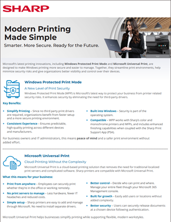 Modern Printing Made Simple