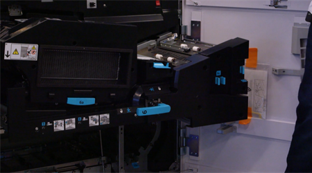 Inline Sensor & Automated Calibration on the Sharp BP-1200S