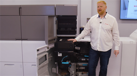 Self-Healing Oscillating Fuser on the Sharp BP-1200S
