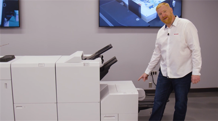Finishing Options, Booklet Making & Square-Back Output on the Sharp BP-1200S