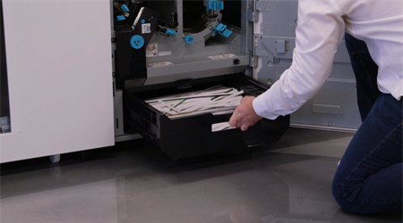 Creaser-Trimmer Unit Features on the Sharp BP-1200S