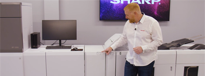 Inside the Sharp BP-1200S: Production Print Demo Series