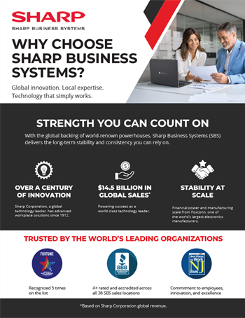 Why Choose Sharp Business Systems?