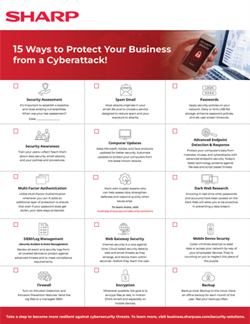 15 Ways to Protect Your Business from a Cyberattack!