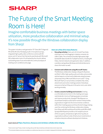 The Future of the Smart Meeting Room is Here