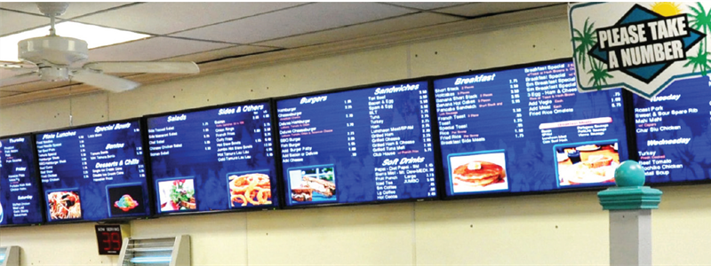 Dynamic and Eye-Catching Digital Menus Help Supermarket Improve Communication with Customers