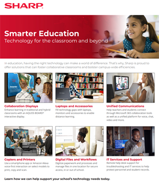 Smarter Education Technology for the Classroom and Beyond