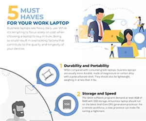 5 Must Haves for Your Work Laptop