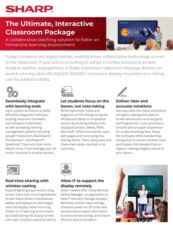The Ultimate, Interactive Classroom Package