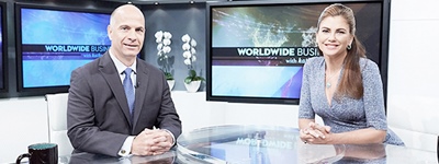 Sharp AQUOS BOARD® Display Featured on the “Worldwide Business with kathy ireland” TV program