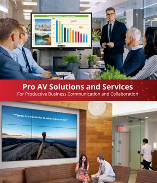 Pro AV Solutions and Services for Productive Business Communication and Collaboration
