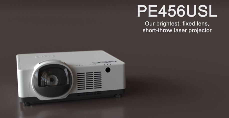 PE456USL Short Throw Laser Projector - Videos | Sharp...