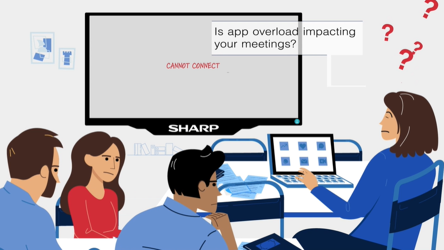 Is App Overload Impacting Your Meetings? - Videos | Sharp for business