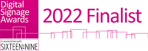 Digital Sinage Awards 2022 Finalist Logo
