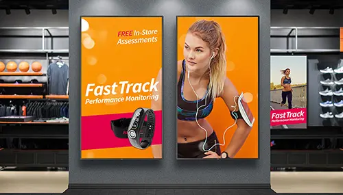 MultiSync Desktop displays