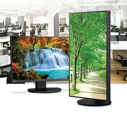 MultiSync Desktop displays
