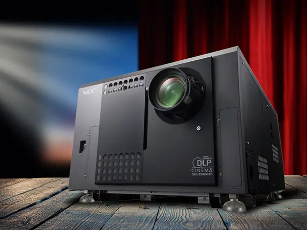 A digital cinema projector