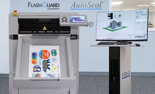Cutting machine with digital display