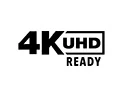 La technologie 4K Ready prend en charge les signaux ultra haute définition et utilise une technologie de mise à l'échelle avancée pour produire une image nette à l'écran.