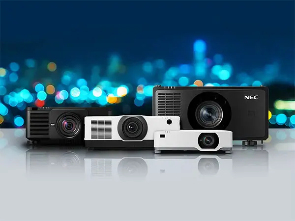 Laser projector collage