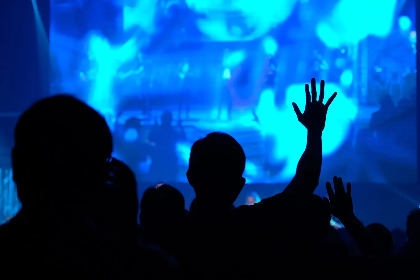 People in house of worship