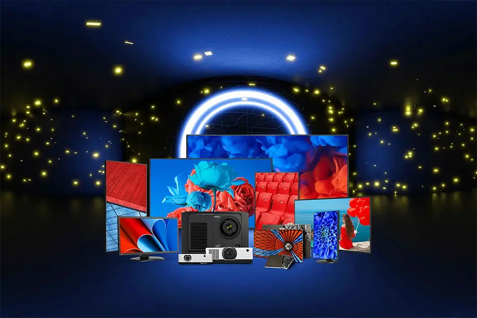 Sharp product collage