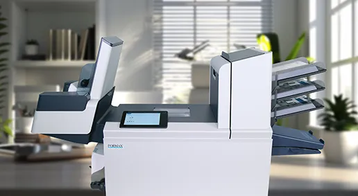 Formax mailing solutions hardware in an office setting