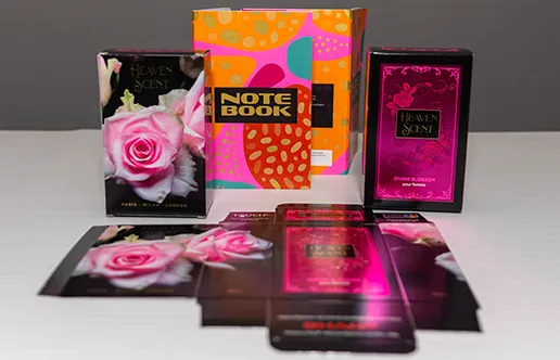 Examples of Print Embellishment results