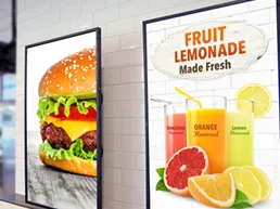 Restaurant menu boards